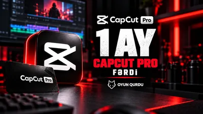 CapCut Pro - 1 ay (fərdi)