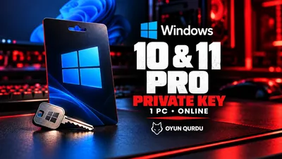 Windows 10 & 11 Pro 1PC Online PRIVATE Key