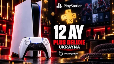 PSN Plus Deluxe 12 Aylıq Ukraine