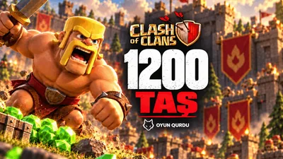 Clash of Clans - 1200 Taş