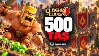 Clash of Clans - 500 Taş