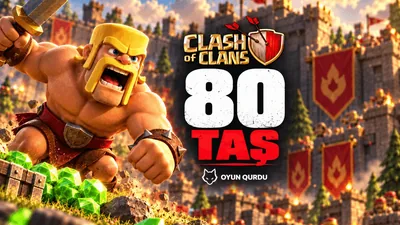 Clash of Clans - 80 Taş