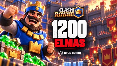Clash Royale - 1200 Elmas