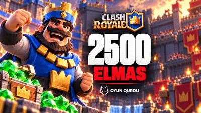 Clash Royale - 2500 Elmas