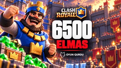 Clash Royale - 6500 Elmas