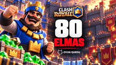 Clash Royale - 80 Elmas
