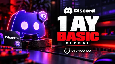 Discord - 1- Aylıq Basic (Global)