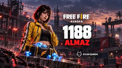 Free Fire - 1188 Almaz (EU)