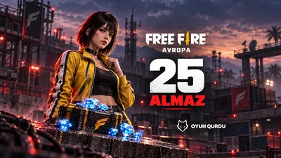Free Fire - 25 Almaz (EU)