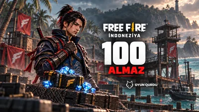 Free Fire - 100 Almaz (ID)
