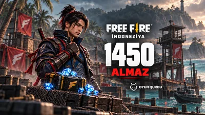 Free Fire - 1450 Almaz (ID)