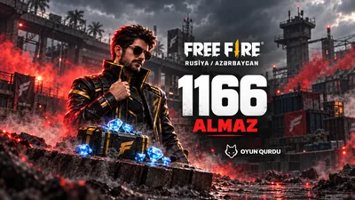 Free Fire - 1166 Almaz