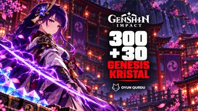 Genshin Impact - 300 + 30 Genesis Kristal