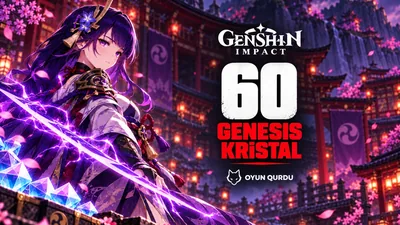 Genshin Impact - 60 Genesis Kristal