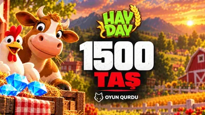 Hay Day - 1500 Taş