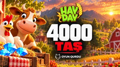Hay Day - 4000 Taş