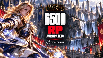 League of Legends - 6500 RP (EU)