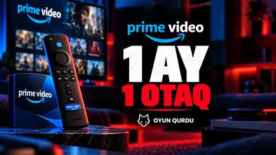 Prime Video - 1 Aylıq(1 Otaq)