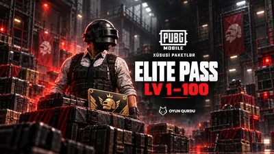PUBG Mobile UC - Elite Pass LV1-100