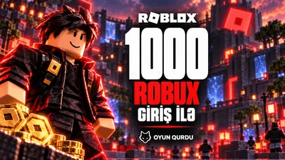 Roblox - 1000 Robux (Giriş ilə)