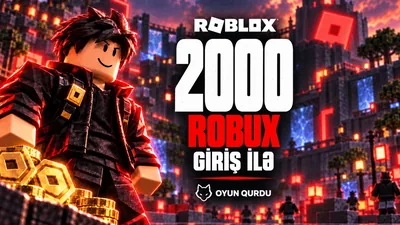 Roblox - 2000 Robux (Giriş ilə)