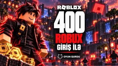 Roblox - 400 Robux (Giriş ilə)