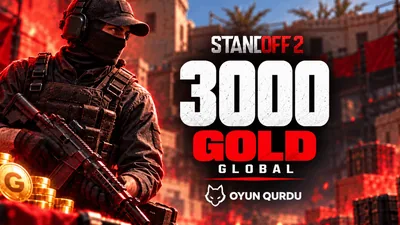 Standoff 2 - 3000 Gold (Global)