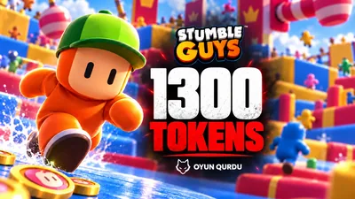 Stumble Guys - 1300 Tokens