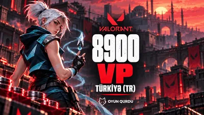 Valorant - 8900 VP (TR)