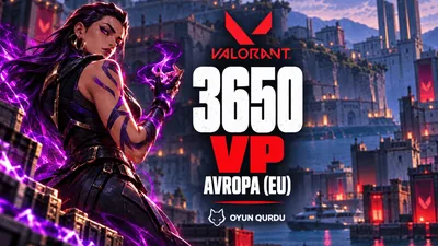 Valorant - 3650 VP (EU)