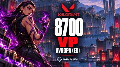 Valorant - 8700 VP (EU)